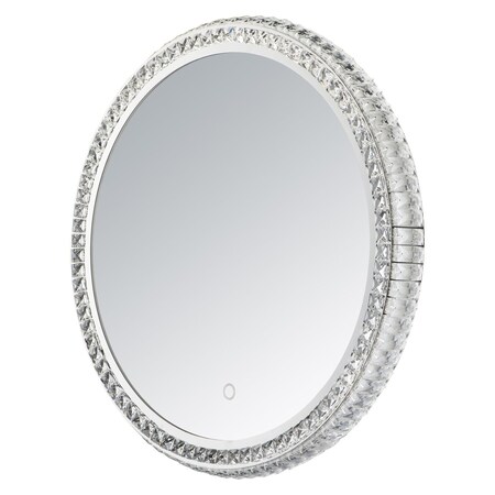 Et2 Led Crystal Round Mirror E42002-20